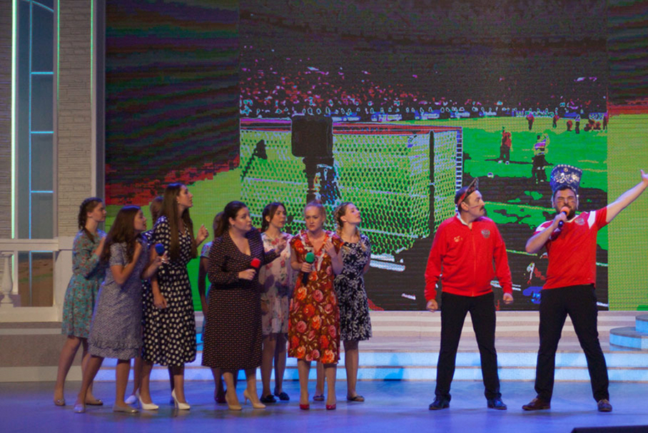 КВН 2018. «Будем дружить семьями», Москва. «Голосящий КиВиН 2018» в Светлогорске.