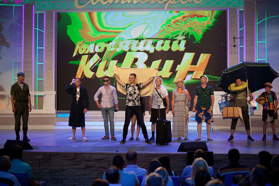 КВН 2018. «Умные люди», ВДВ, РВВДКУ,Рязань. «Голосящий КиВиН 2018» в Светлогорске.