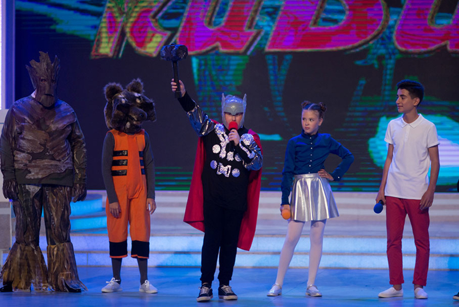 КВН 2018. Сборная Детского КВН. «Голосящий КиВиН 2018» в Светлогорске.