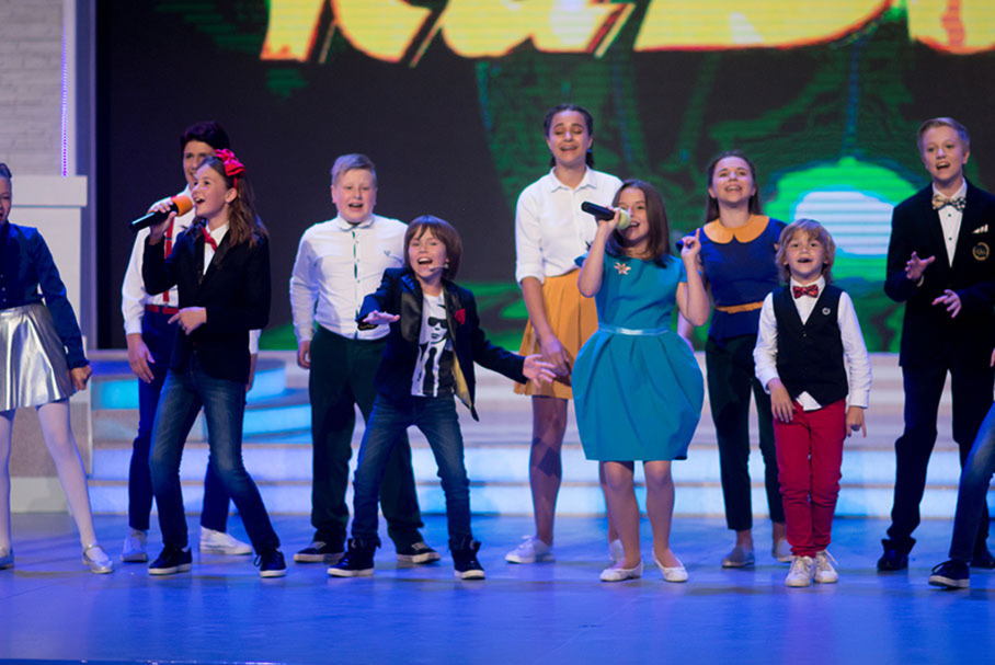 КВН 2018. Сборная Детского КВН. «Голосящий КиВиН 2018» в Светлогорске.