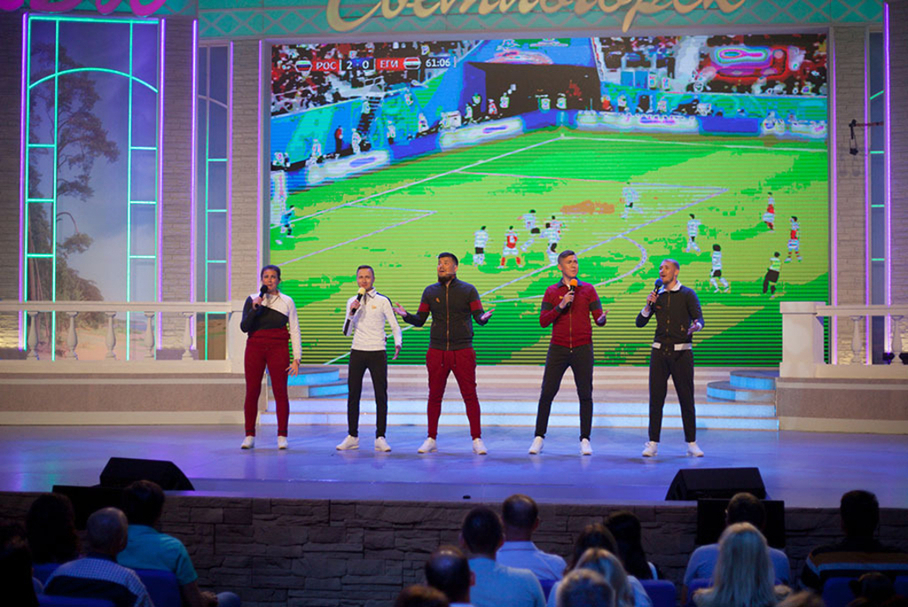 КВН 2018. Сборная бывших спортсменов, Пермь. «Голосящий КиВиН 2018» в Светлогорске.