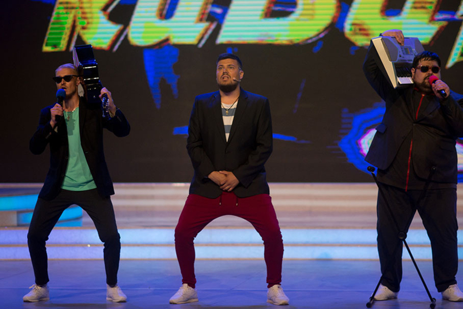 КВН 2018. Сборная бывших спортсменов, Пермь. «Голосящий КиВиН 2018» в Светлогорске.