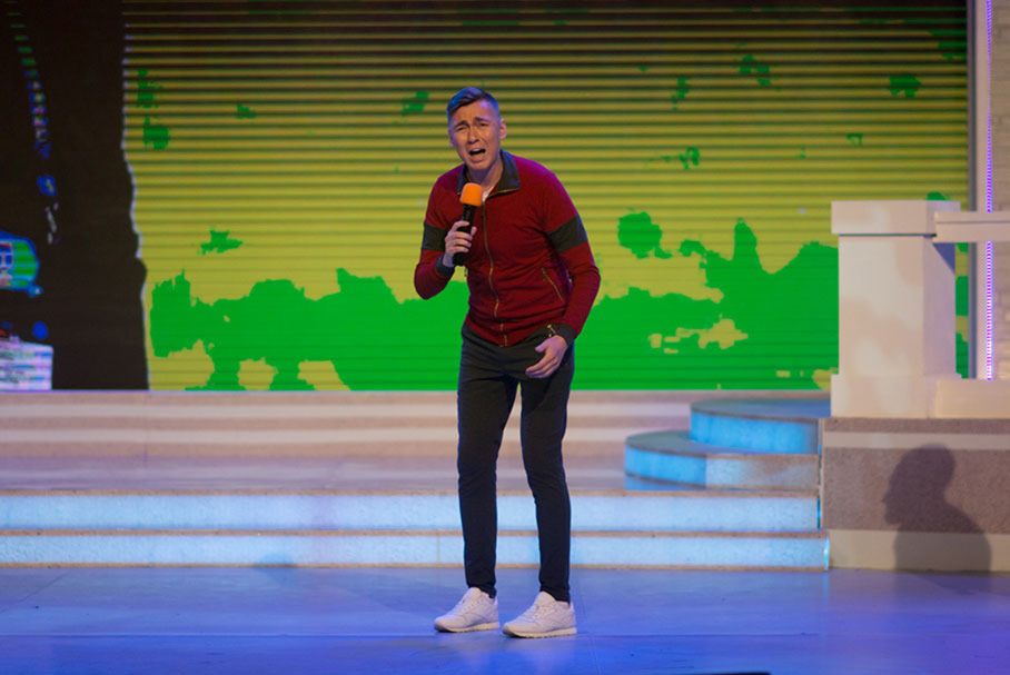 КВН 2018. Сборная бывших спортсменов, Пермь. «Голосящий КиВиН 2018» в Светлогорске.