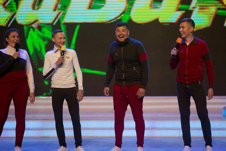 КВН 2018. Сборная бывших спортсменов, Пермь. «Голосящий КиВиН 2018» в Светлогорске.