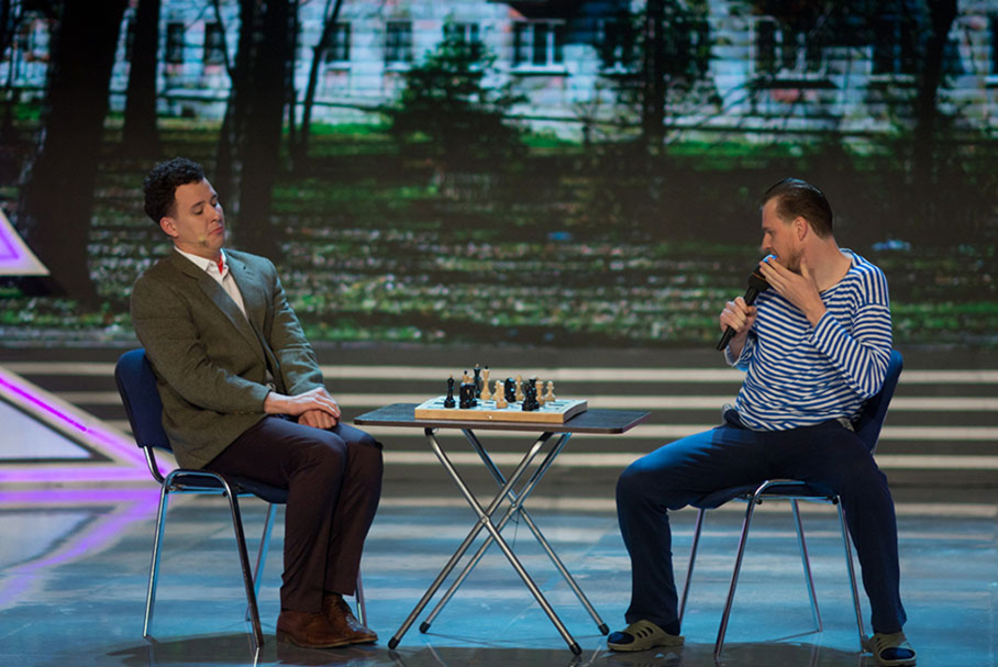 КВН 2018. «Волжане — СамГТУ», Самара. Первая 1/2 финала Премьер-лиги. Приветствие.