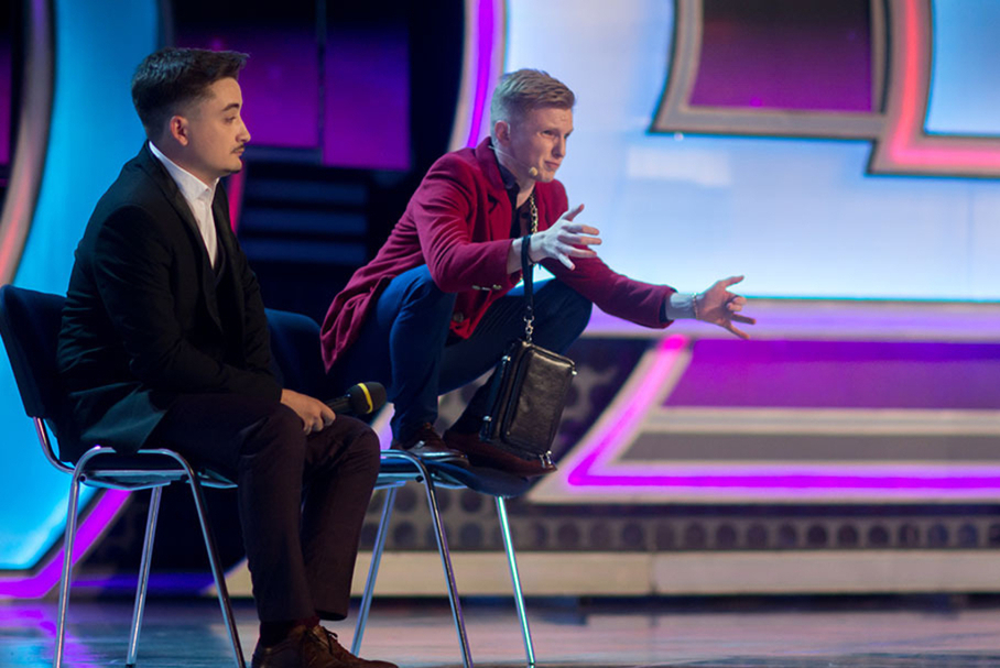 КВН 2018. «Волжане — СамГТУ», Самара. Первая 1/2 финала Премьер-лиги. Приветствие.