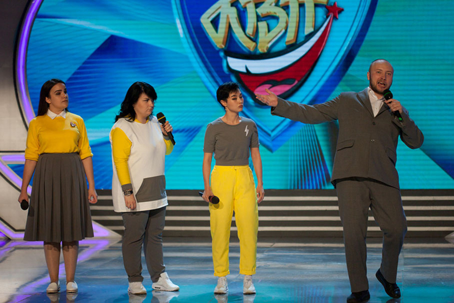 КВН 2018. «Громокошки», Липецк. Первая 1/2 финала Премьер-лиги. Приветствие.