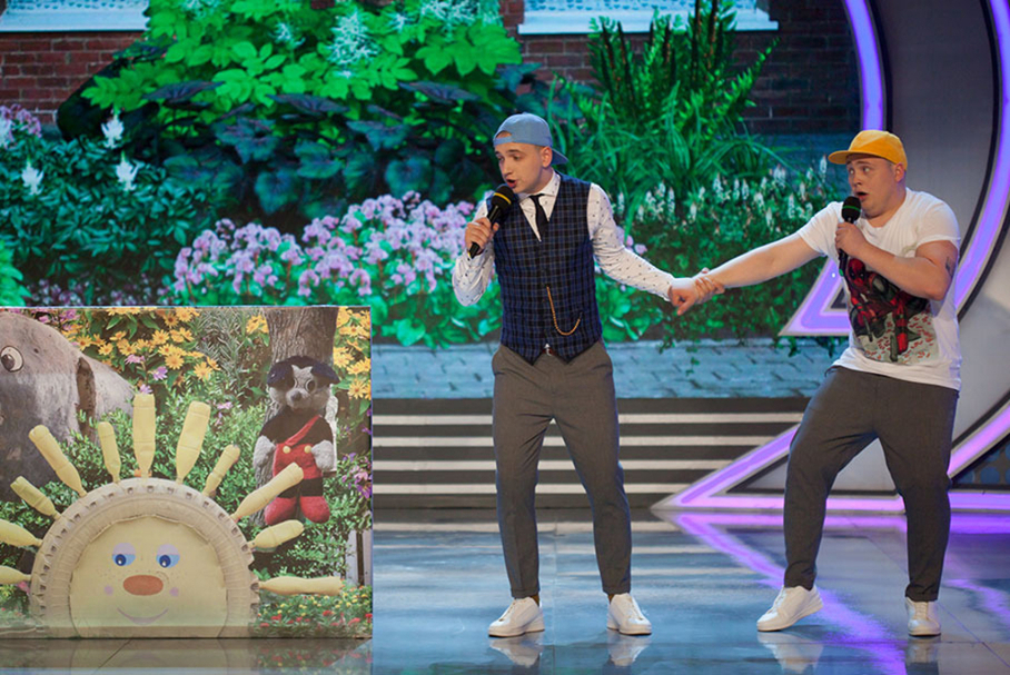 КВН 2018. «Шурочка», Семибратово. Первая 1/2 финала Премьер-лиги. Приветствие.