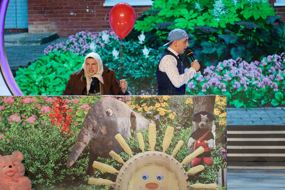 КВН 2018. «Шурочка», Семибратово. Первая 1/2 финала Премьер-лиги. Приветствие.