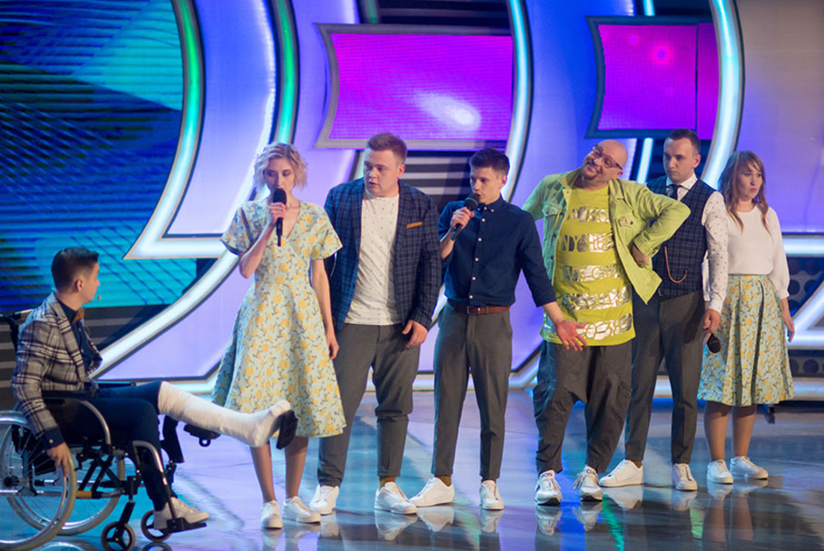 КВН 2018. «Шурочка», Семибратово. Первая 1/2 финала Премьер-лиги. Приветствие.