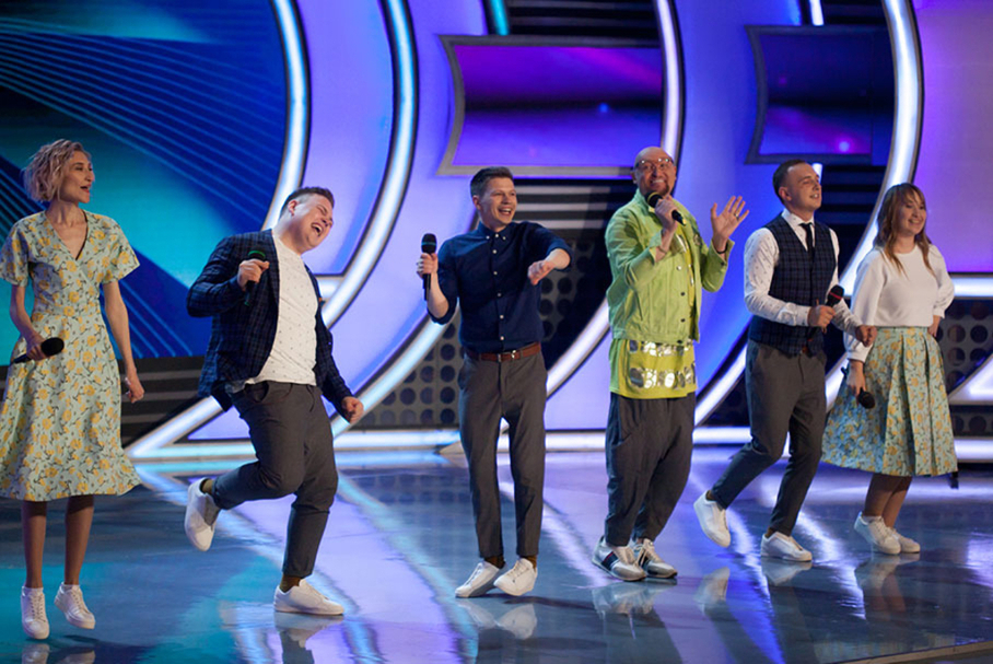 КВН 2018. «Шурочка», Семибратово. Первая 1/2 финала Премьер-лиги. Приветствие.