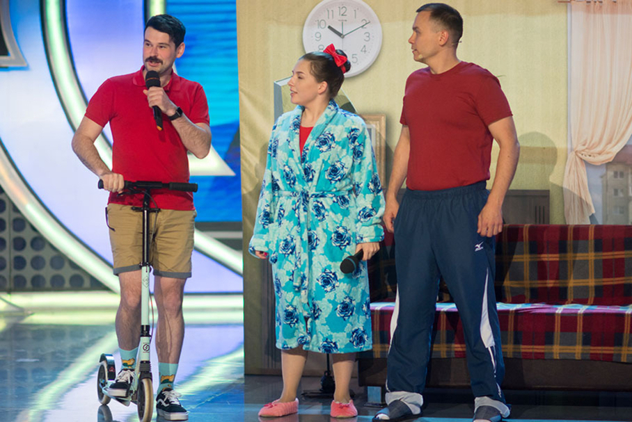 КВН 2018. «Красная фурия», Ярославль. Первая 1/2 финала Премьер-лиги. Фристайл.