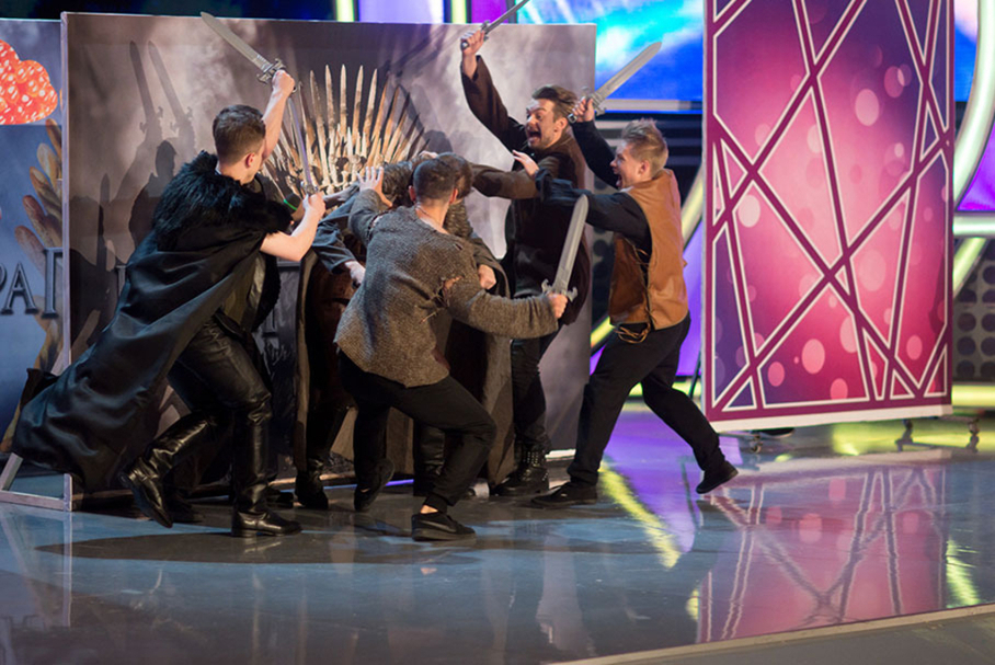 КВН 2018. «Электрошок», Санкт-Петербург. Первая 1/2 финала Премьер-лиги. Фристайл.