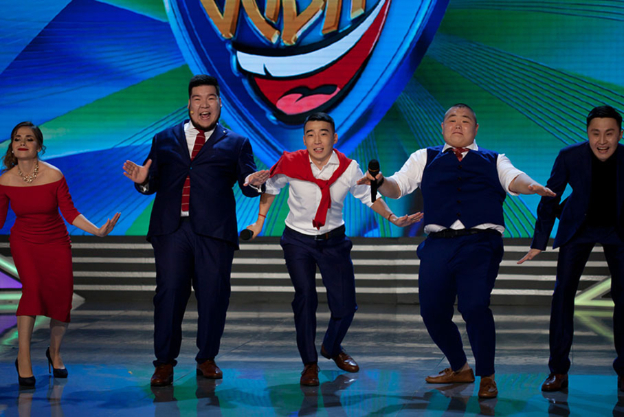 КВН 2018. «Город снов», Элиста. Финал Премьер-лиги. Приветствие.