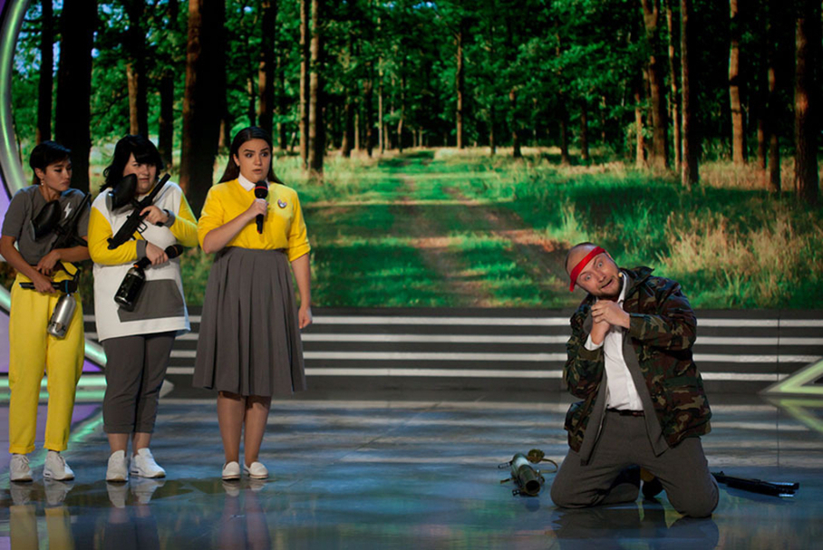 КВН 2018. «Громокошки», Липецк. Финал Премьер-лиги. Приветствие.