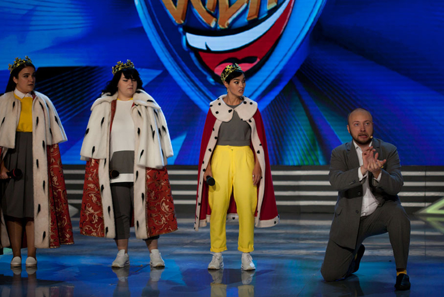 КВН 2018. «Громокошки», Липецк. Финал Премьер-лиги. Приветствие.