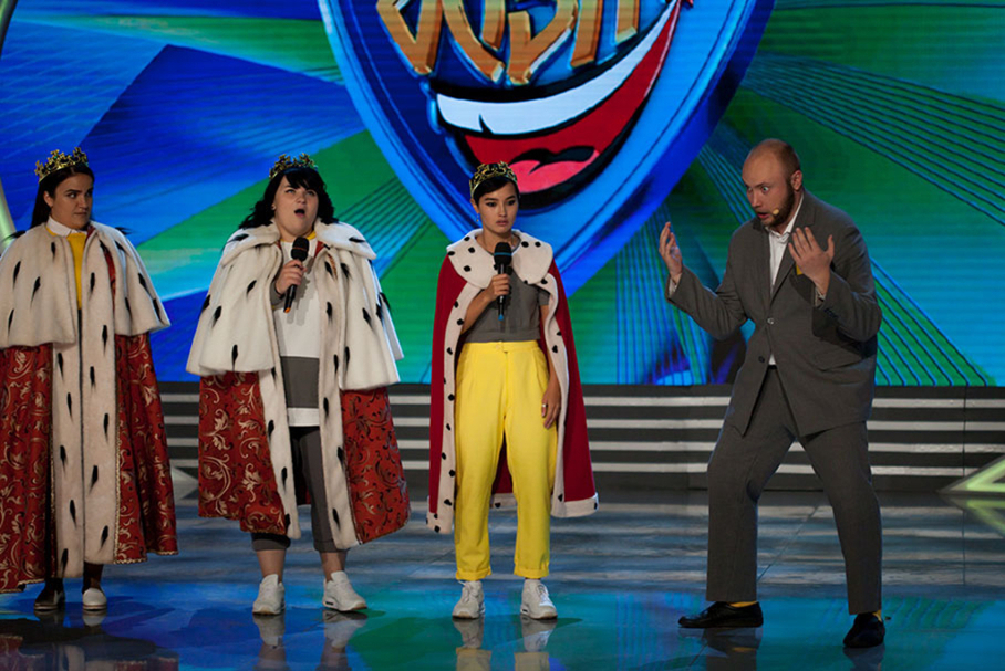 КВН 2018. «Громокошки», Липецк. Финал Премьер-лиги. Приветствие.