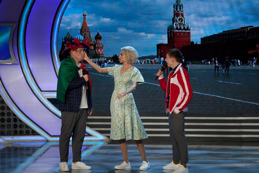 КВН 2018. «Шурочка», Семибратово. Финал Премьер-лиги. Приветствие.