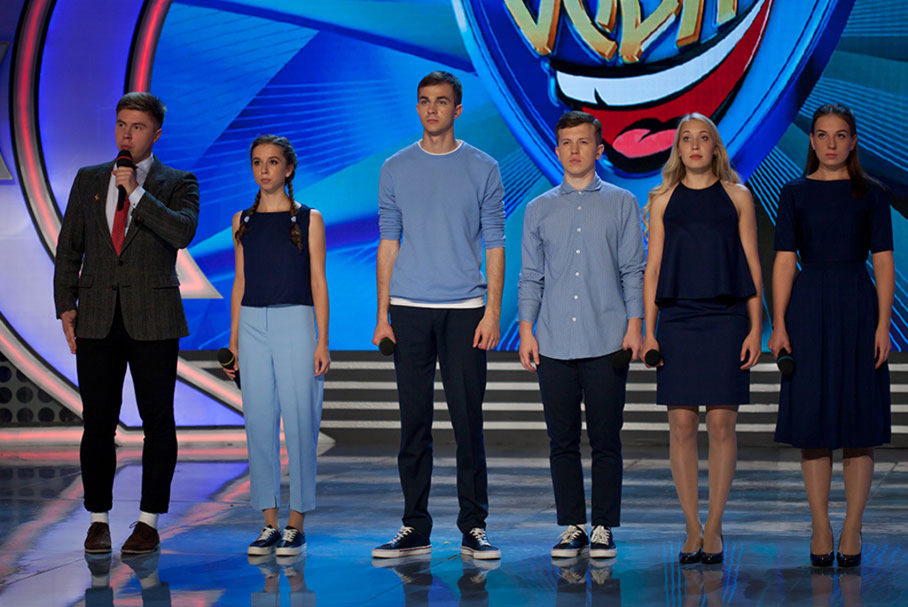 КВН 2018. «Электрошок», Санкт-Петербург. Финал Премьер-лиги. Приветствие.