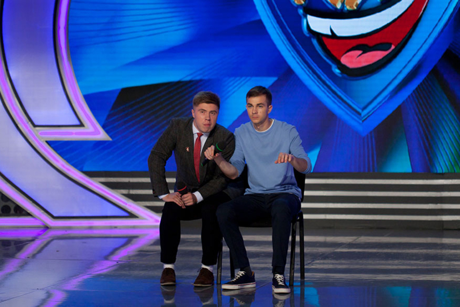 КВН 2018. «Электрошок», Санкт-Петербург. Финал Премьер-лиги. Приветствие.