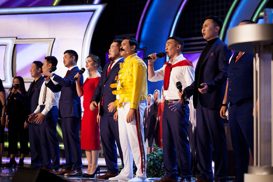 КВН 2018. «Город снов», Элиста. Финал Премьер-лиги. Музыкальный аккорд.