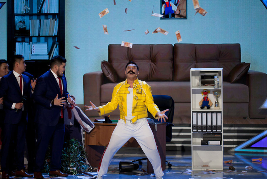 КВН 2018. «Город снов», Элиста. Финал Премьер-лиги. Музыкальный аккорд.