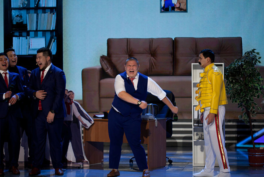 КВН 2018. «Город снов», Элиста. Финал Премьер-лиги. Музыкальный аккорд.