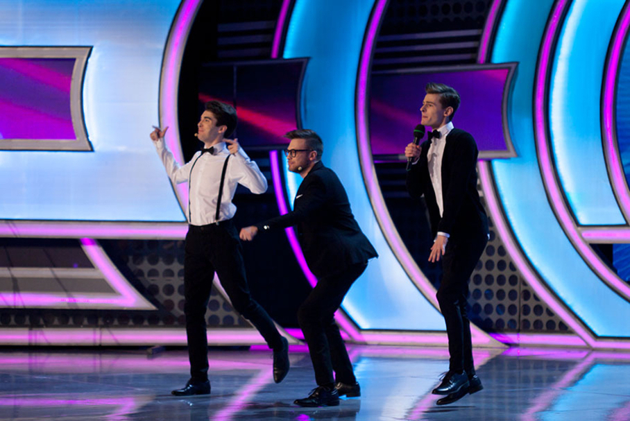 КВН 2018. «Актеры», Санкт-Петербург. Вторая 1/2 финала Премьер-лиги. Приветствие.