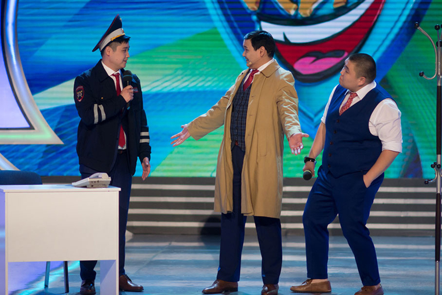 КВН 2018. «Город снов», Элиста. Вторая 1/2 финала Премьер-лиги. Приветствие.