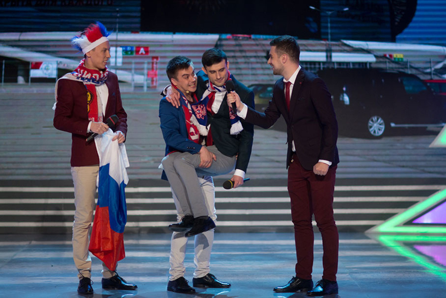 КВН 2018. «Казань», Казань. Вторая 1/2 финала Премьер-лиги. Приветствие.