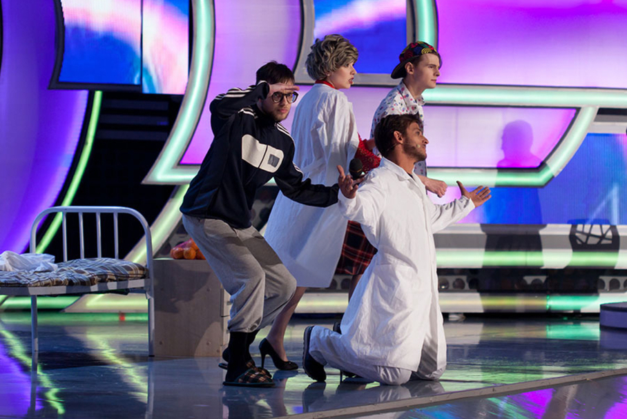 КВН 2018. «Актеры», Санкт-Петербург. Вторая 1/2 финала Премьер-лиги. Фристайл.