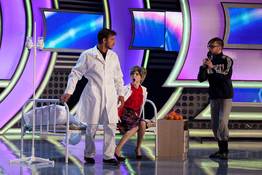 КВН 2018. «Актеры», Санкт-Петербург. Вторая 1/2 финала Премьер-лиги. Фристайл.