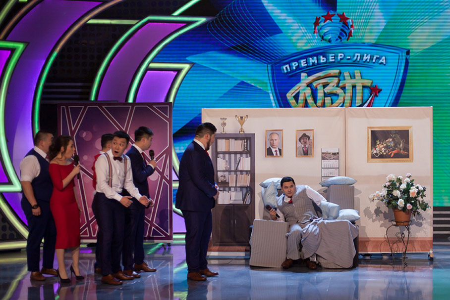 КВН 2018. «Город снов», Элиста. Вторая 1/2 финала Премьер-лиги. Фристайл.