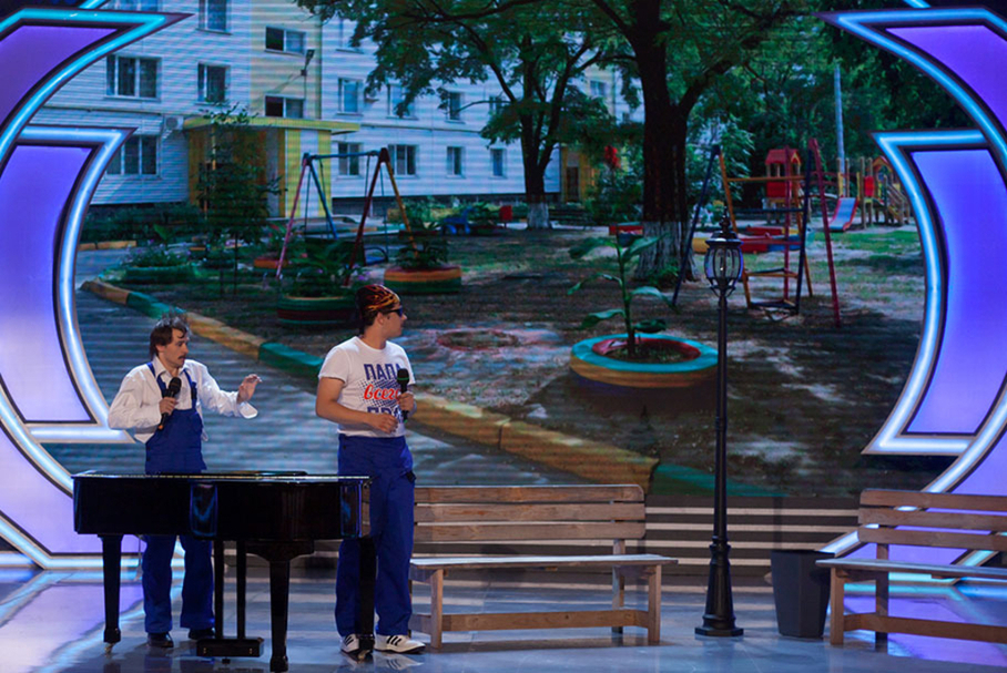 КВН 2018. «Михаил Дудиков», СКФУ, Ставрополь. Вторая 1/2 финала Премьер-лиги. Фристайл.