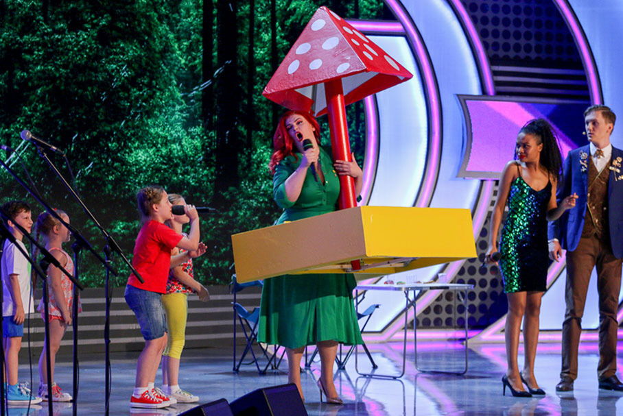 КВН 2018. «Мега МАСИ», Москва. Первая 1/4 финала Премьер-лиги. Приветствие.