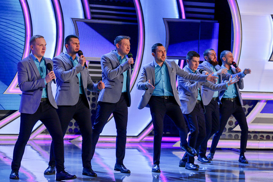 КВН 2018. Сборная Хабаровского края. Первая 1/4 финала Премьер-лиги. Приветствие.