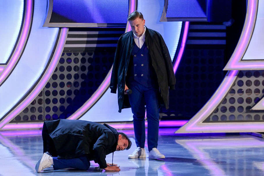 КВН 2018. «Смородина», Кемерово. Первая 1/4 финала Премьер-лиги. Приветствие.