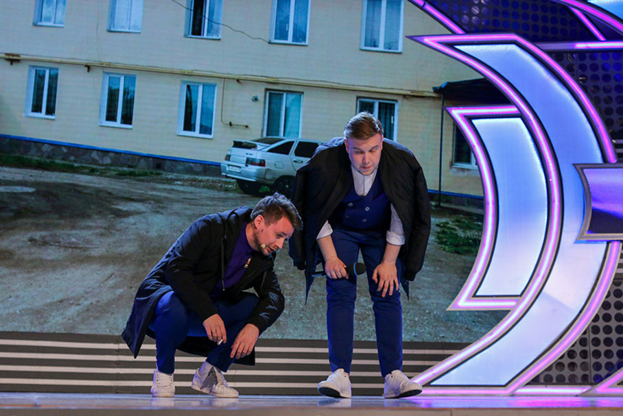 КВН 2018. «Смородина», Кемерово. Первая 1/4 финала Премьер-лиги. Приветствие.