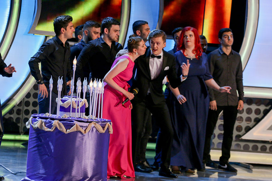 КВН 2018. «Мега МАСИ», Москва. Первая 1/4 финала Премьер-лиги. Фристайл.