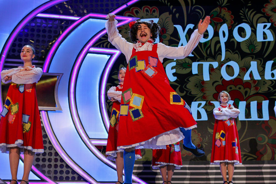 КВН 2018. «Михаил Дудиков», СКФУ, Ставрополь. Первая 1/4 финала Премьер-лиги. Фристайл.