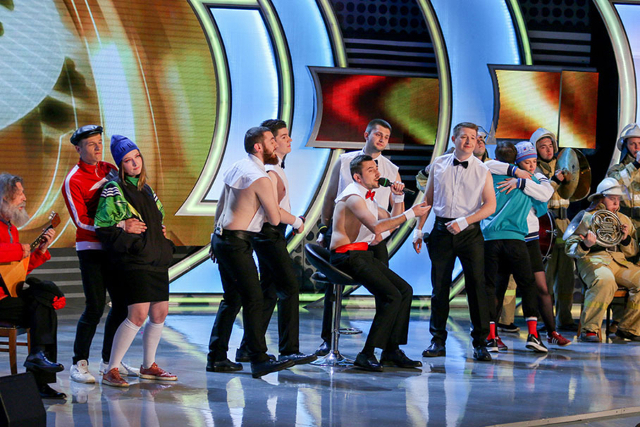 КВН 2018. Сборная Хабаровского края. Первая 1/4 финала Премьер-лиги. Фристайл.