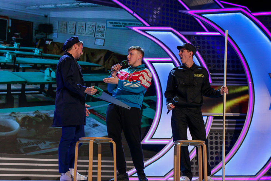 КВН 2018. «Смородина», Кемерово. Первая 1/4 финала Премьер-лиги. Фристайл.