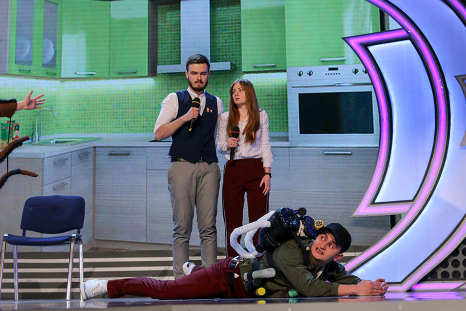 КВН 2018. «19.30 ДГТУ», Ростов-на-Дону, Азов. Вторая 1/4 финала Премьер-лиги. Приветствие.