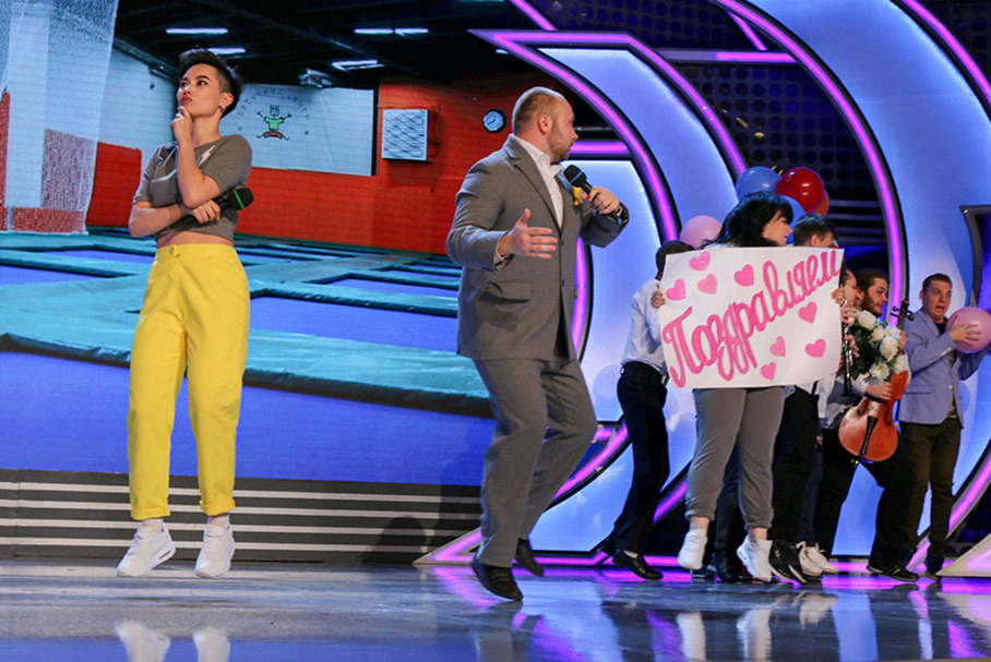 КВН 2018. «Громокошки», Липецк. Вторая 1/4 финала Премьер-лиги. Приветствие.