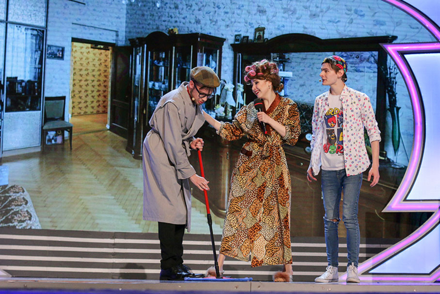 КВН 2018. «Актеры», Санкт-Петербург. Вторая 1/4 финала Премьер-лиги. Фристайл.