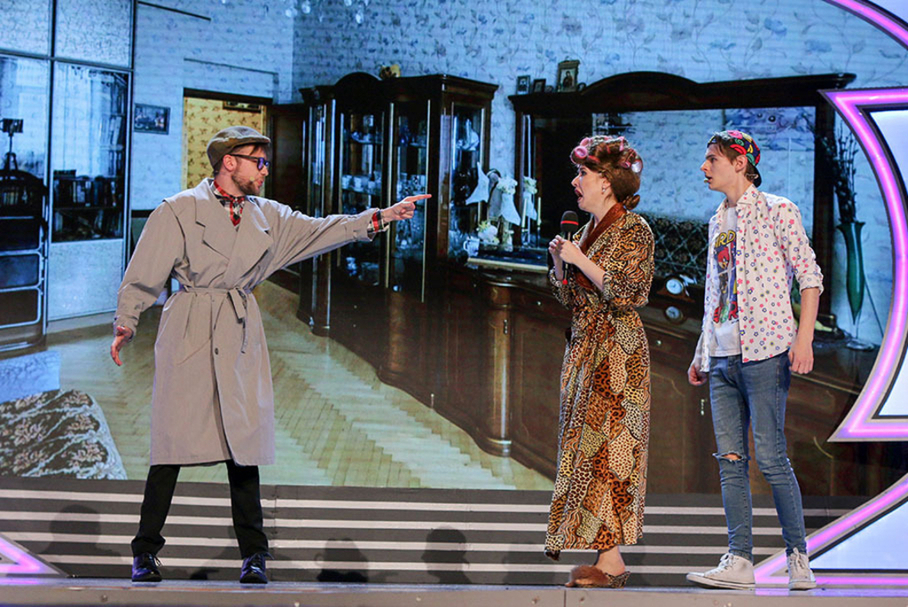 КВН 2018. «Актеры», Санкт-Петербург. Вторая 1/4 финала Премьер-лиги. Фристайл.