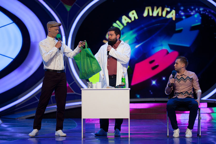 КВН 2018. «НАТЕ», станица Брюховецкая, Краснодарский край. Приветствие. Вторая 1/4 финала Высшей лиги.