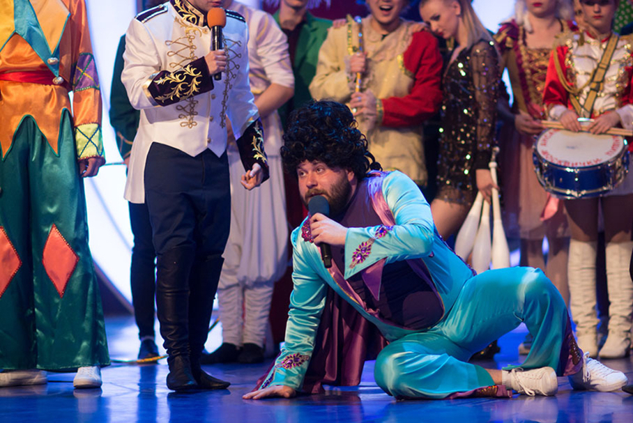 КВН 2018. «НАТЕ», станица Брюховецкая, Краснодарский край. Музыкальный номер. Вторая 1/4 финала Высшей лиги.