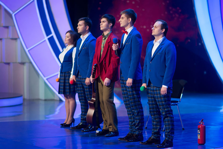 КВН 2018. «Плюшки имени Ярослава Мудрого», Тверь. Музыкальный номер. Вторая 1/4 финала Высшей лиги.