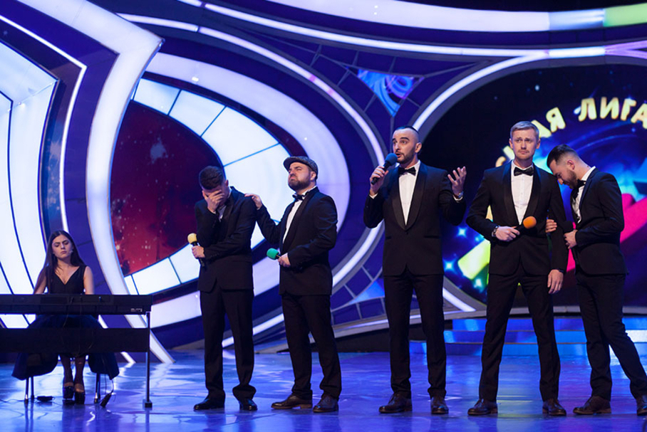 КВН 2018. «Планета Сочи», Сочи. Музыкальный номер. Вторая 1/4 финала Высшей лиги.